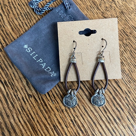 Silpada Sterling Silver Earrings - Picture 1 of 1